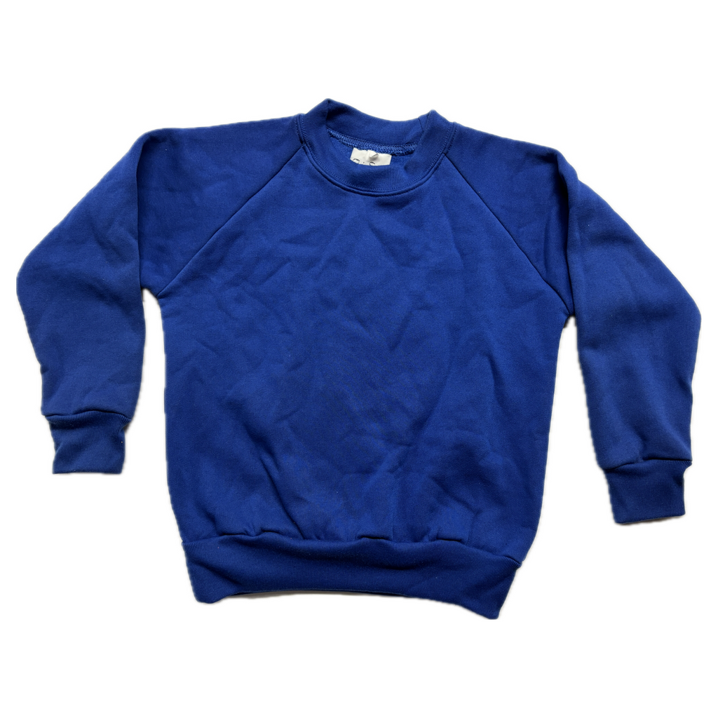 OS Plain Fleece Jumper - Royal Blue