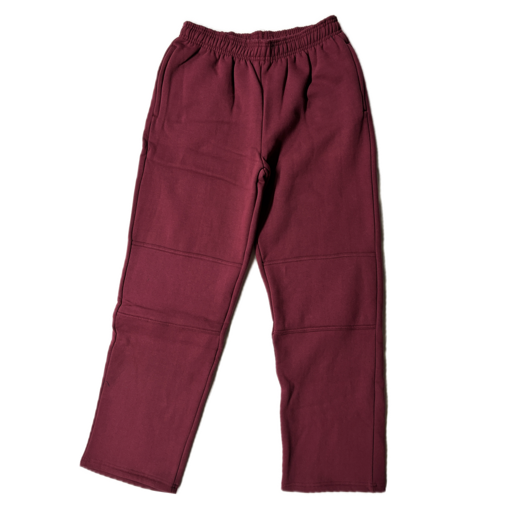 TAXA Plain Maroon Fleece Pants
