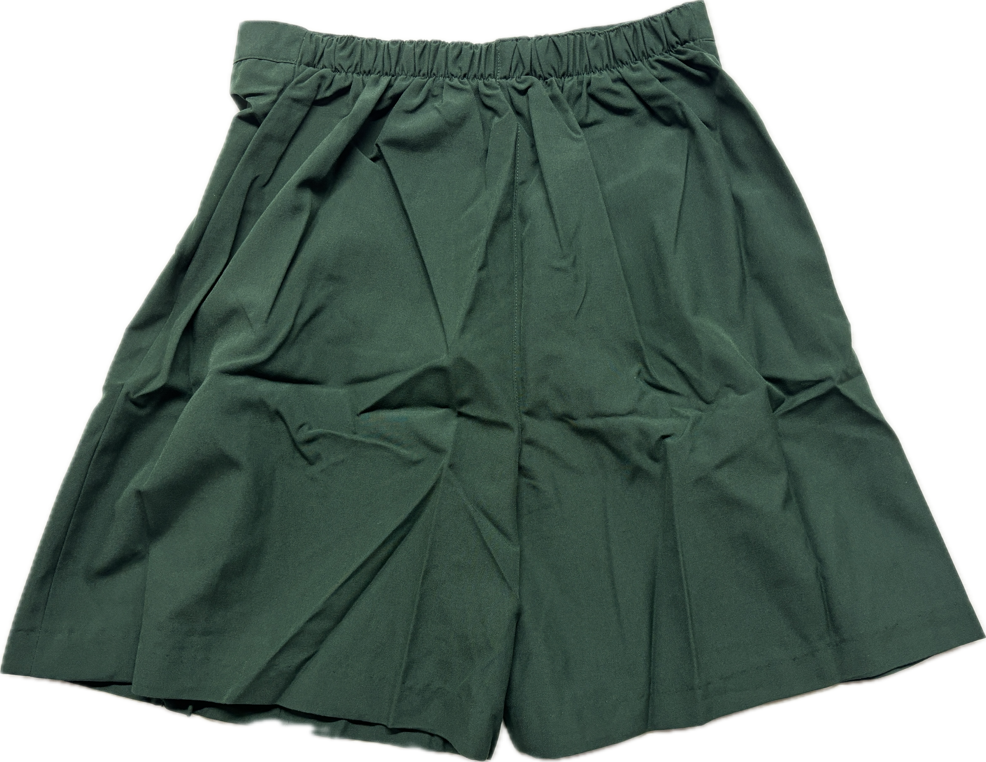 TAXA Girls Plain School Skorts-Bottle Green