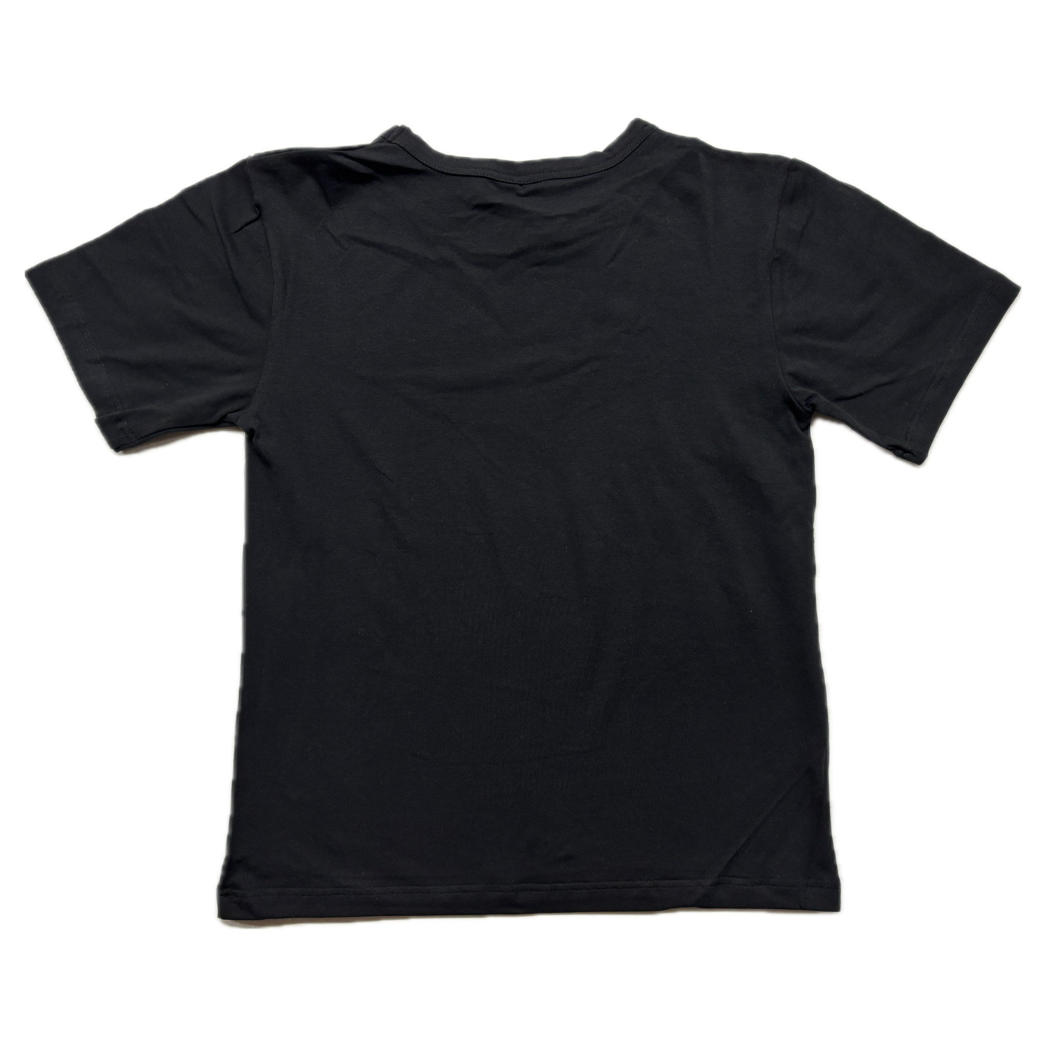 VISION Plain Short Sleeve Shirt - Black